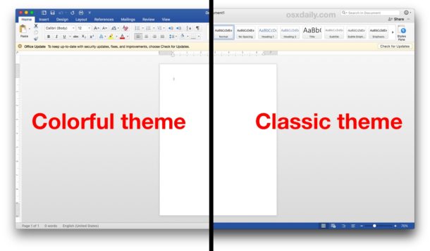 office themes for osx